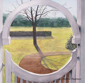 keyhole gate